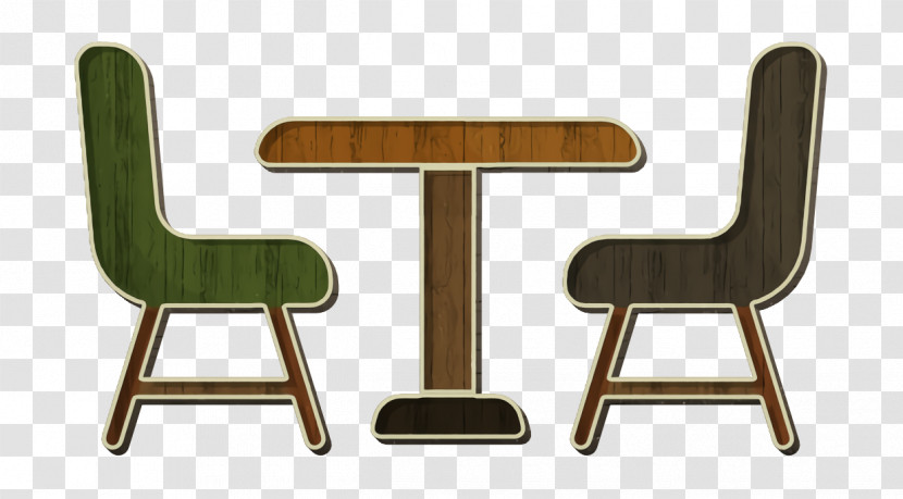 Chair Icon Ice Cream Icon Dinner Icon Transparent PNG
