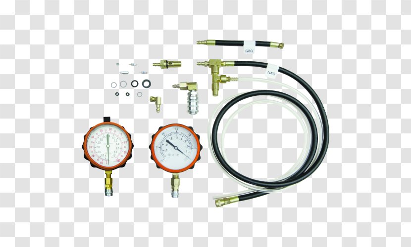 Car Measuring Instrument Diesel Fuel Ford Power Stroke Engine - Tire-pressure Gauge Transparent PNG