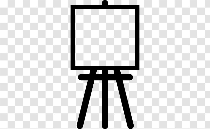 Easel Painting Art Canvas - Text Transparent PNG