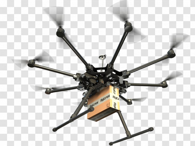 Unmanned Aerial Vehicle Delivery Drone Quadcopter Mail - Startup Company - Drones Transparent PNG