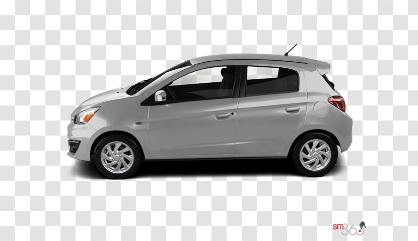 2018 Mitsubishi Mirage GT Hatchback Motors 2017 ES - Car Transparent PNG