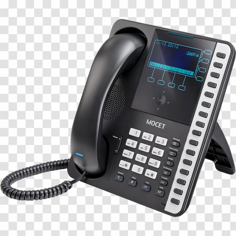 VoIP Phone Business Telephone System Voice Over IP Session Initiation Protocol - Internet - Telecommunication Transparent PNG