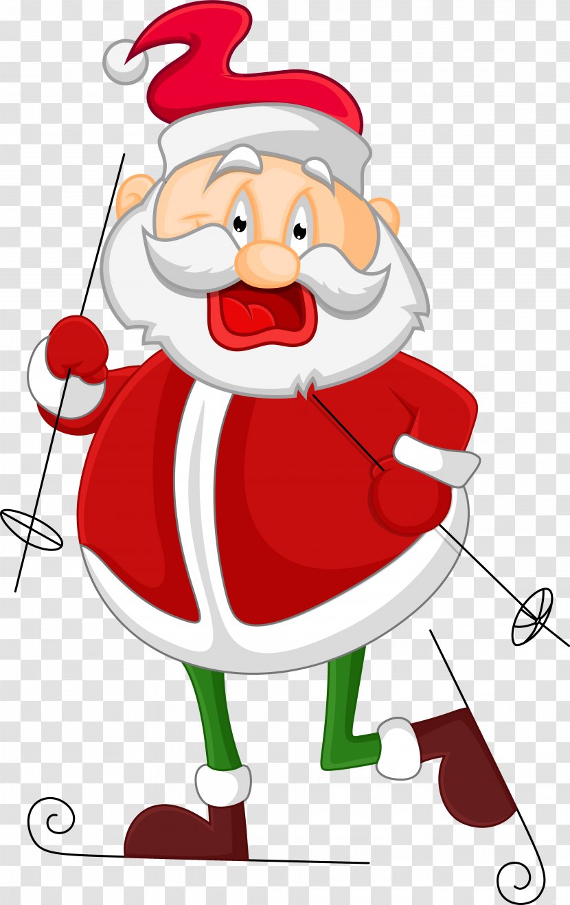 Santa Claus Stock Photography Clip Art - Christmas Decoration - New Year Transparent PNG