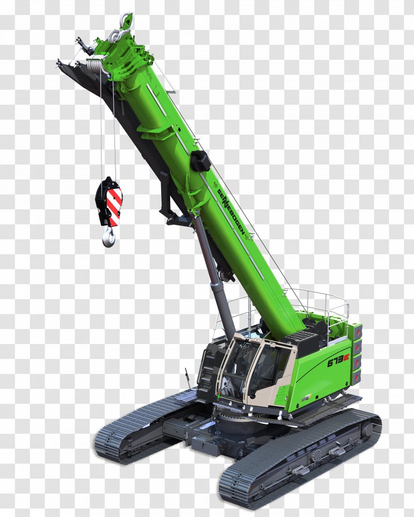 Sennebogen Crane Telescopic Handler Heavy Machinery Telescoopkraan - Product Lining Transparent PNG