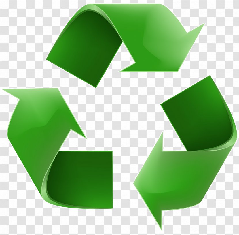 Recycling Symbol Paper Clip Art - Rubbish Bins Waste Baskets - Plastic Transparent PNG