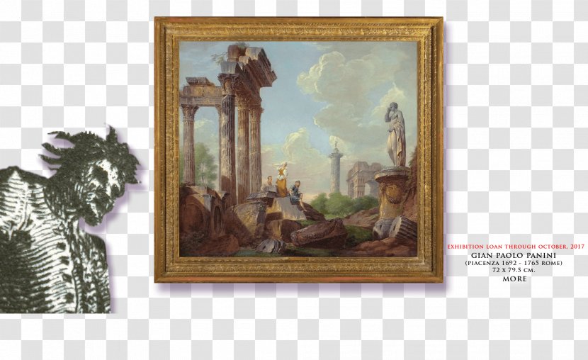 Still Life Landscape Painting Neoclassicism Roman Art - Artwork - Decorative Formwork Transparent PNG