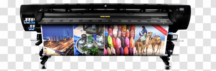 Hewlett-Packard Wide-format Printer Printing Plotter - Wideformat - Vinyl Flyer Transparent PNG