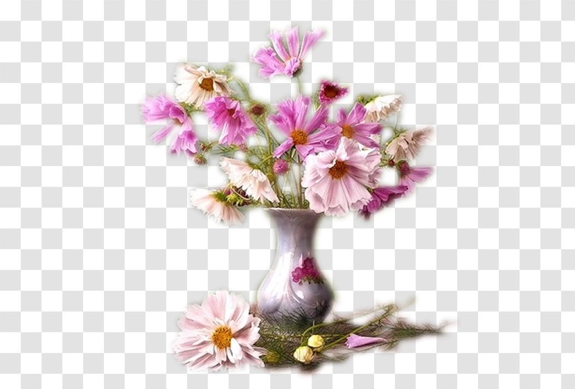 Floral Design Vase Cut Flowers Petal - Candle Transparent PNG