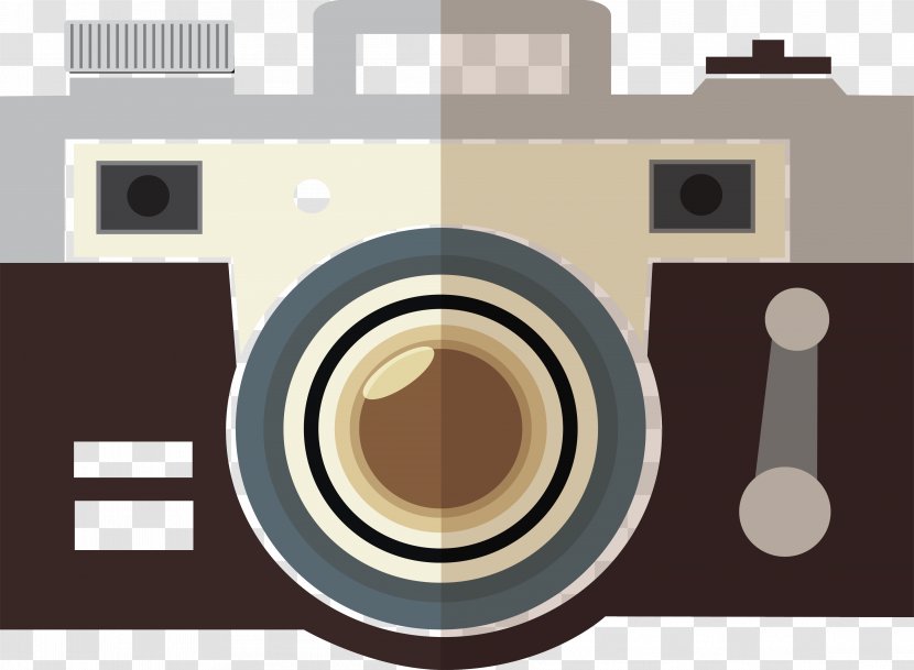 Camera Photography - Drawing - Retro Design Transparent PNG