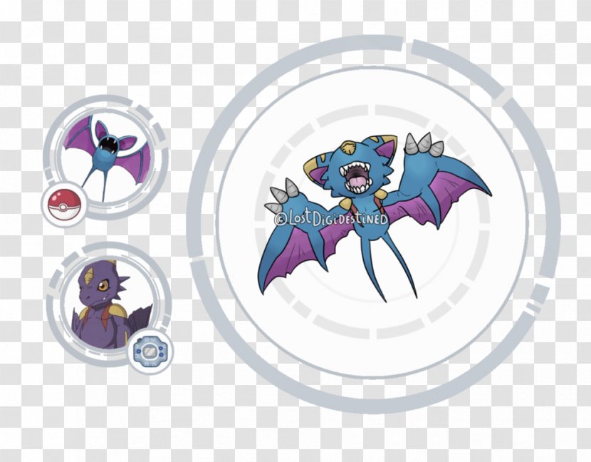 Zubat Clothing Accessories Pokémon - Legendary Creature - Digimon Fusion Transparent PNG