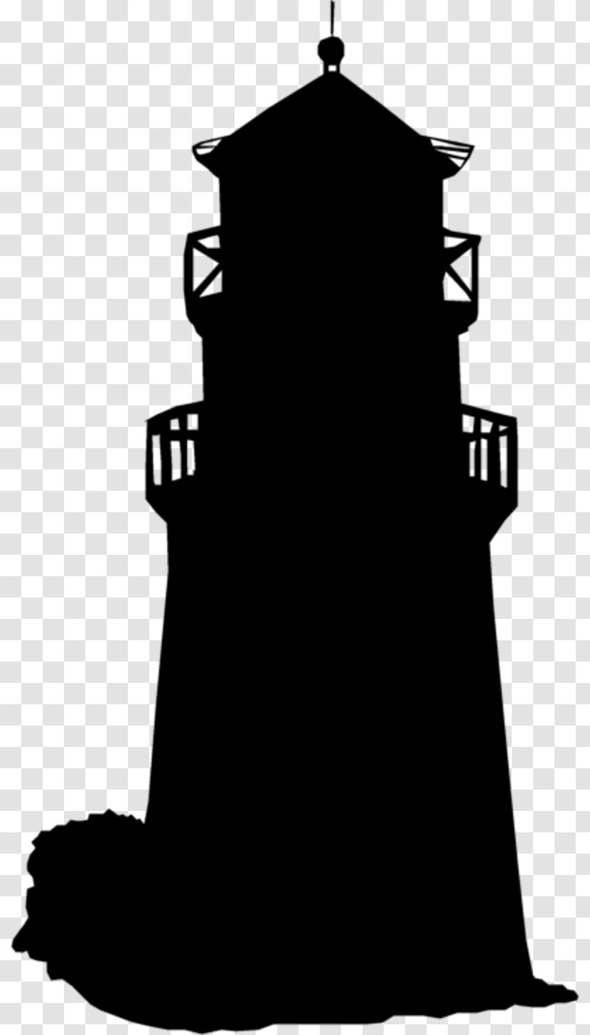 Silhouette Tree Font Black M - Blackandwhite - Lighthouse Transparent PNG