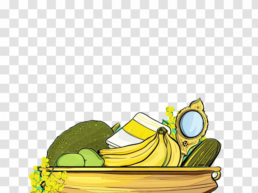 Banana Cartoon Yellow Shoe Transparent PNG