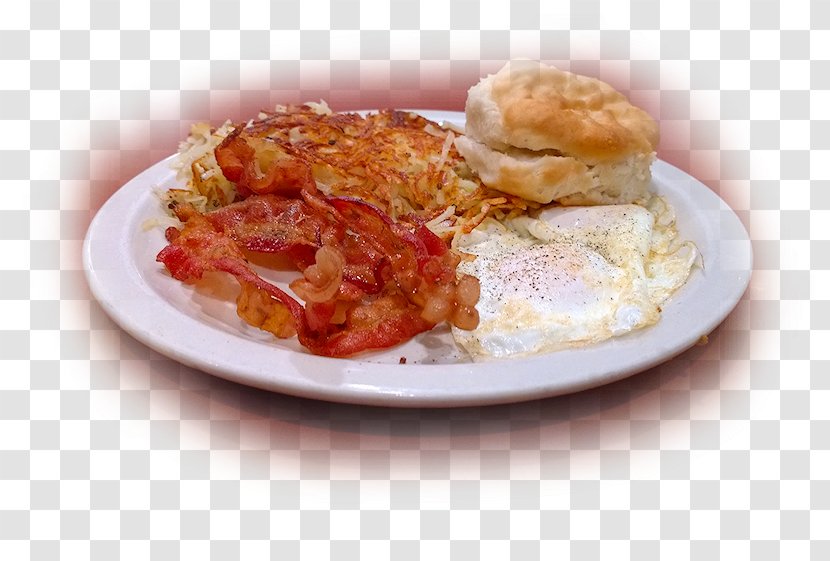 Full Breakfast Hash Browns Scrambled Eggs Grits - Food Transparent PNG