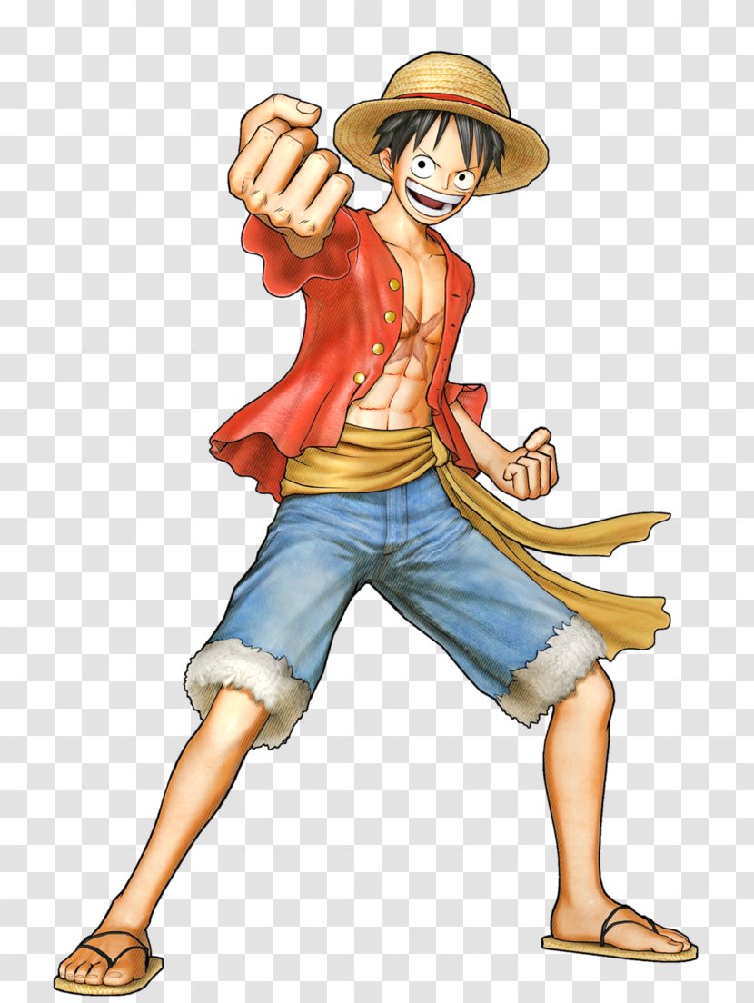 Monkey D. Luffy One Piece: Pirate Warriors 3 Portgas Ace Garp - Cartoon - Piece Transparent PNG