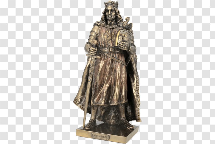King Arthur And His Knights Of The Round Table Bronze Sculpture Statue - KING ARTHUR Transparent PNG