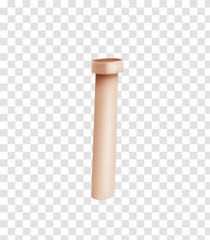 Angle Cylinder - Brown Cartoon Chimney Transparent PNG