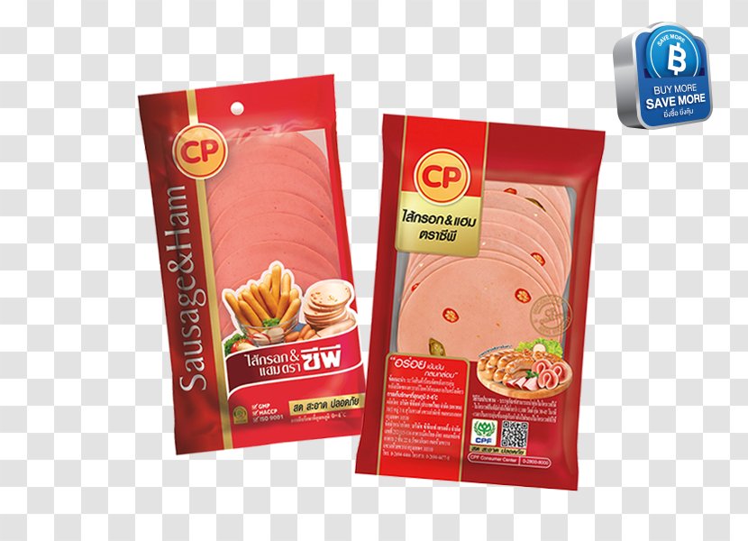Convenience Food Flavor Charoen Pokphand Shop - Brand - Ham Sausage Transparent PNG