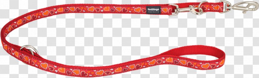 Dog Red Dingo Leash - Fashion Accessory Transparent PNG