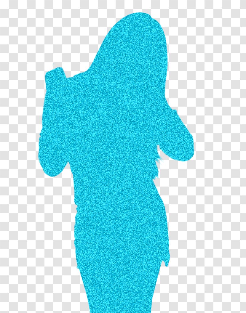 Turquoise - Blue - Silhuetas Transparent PNG