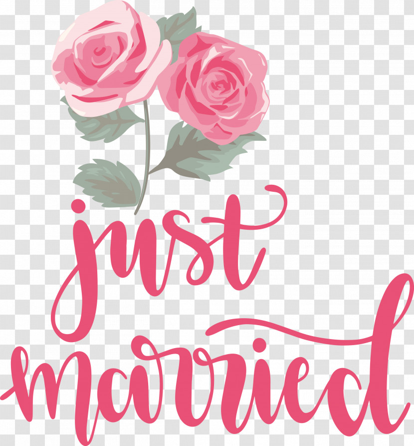 Just Married Wedding Transparent PNG