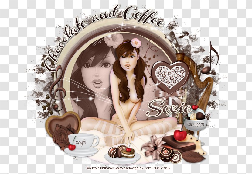 Chocolate Illustration Torte-M Text Messaging - Food - 3d Flirty Transparent PNG