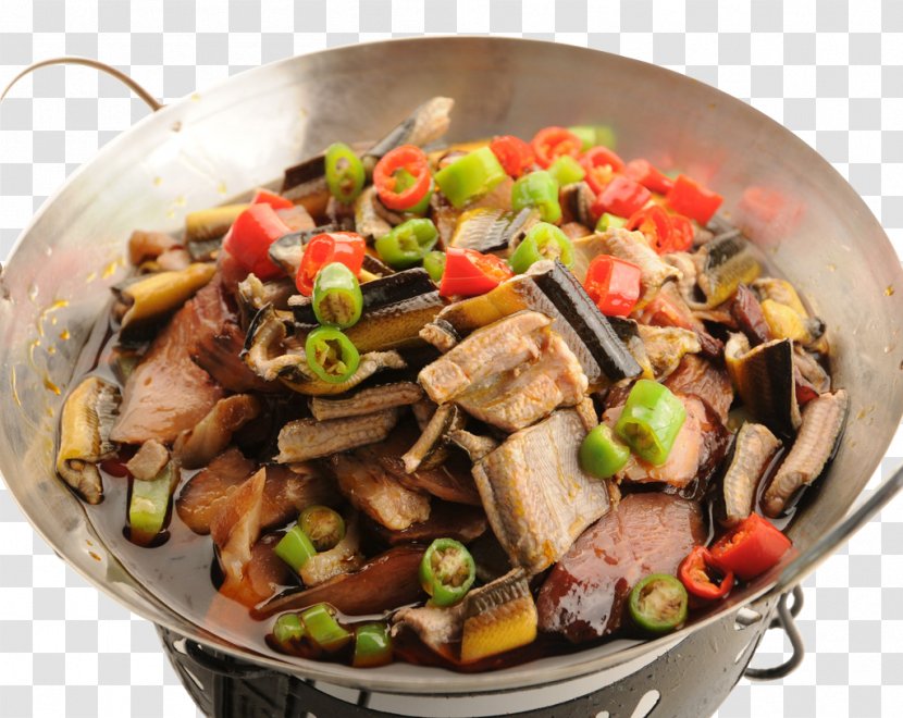 Asian Swamp Eel Stir Frying Food Sautxe9ing - Chop Pepper Stir-fried Transparent PNG