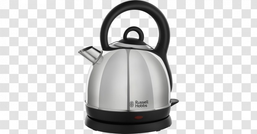 Electric Kettle Russell Hobbs 4 Slice Toaster Stainless Steel - Stovetop - Teapot Transparent PNG