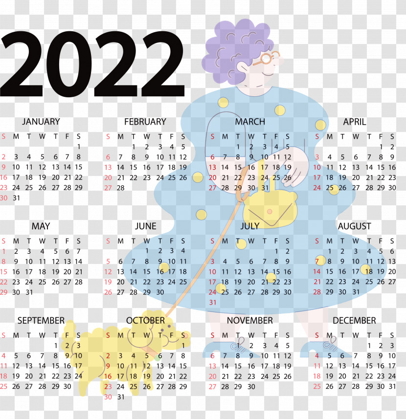 Calendar System 2022 Calendar Year Annual Calendar Week Transparent PNG