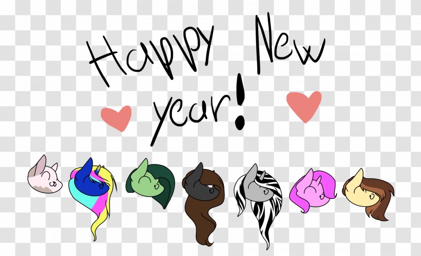 Art Clip - Cartoon - Happy New Year Transparent PNG