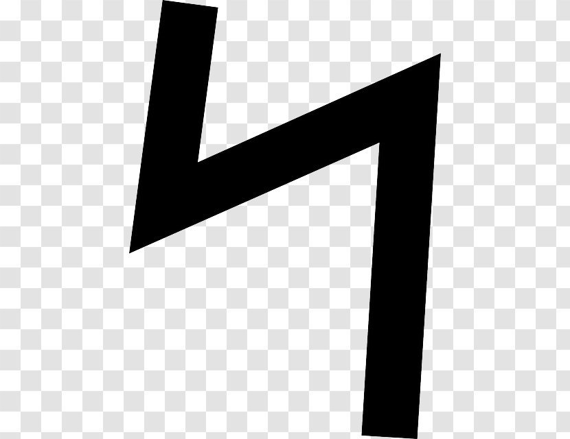 Phoenician Alphabet Nun - Phoenicia - Hebrew Transparent PNG