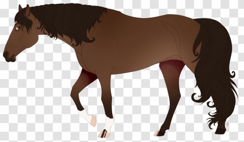 Mustang Pony Rein Stallion Mare - Demon Darkness Horse Transparent PNG