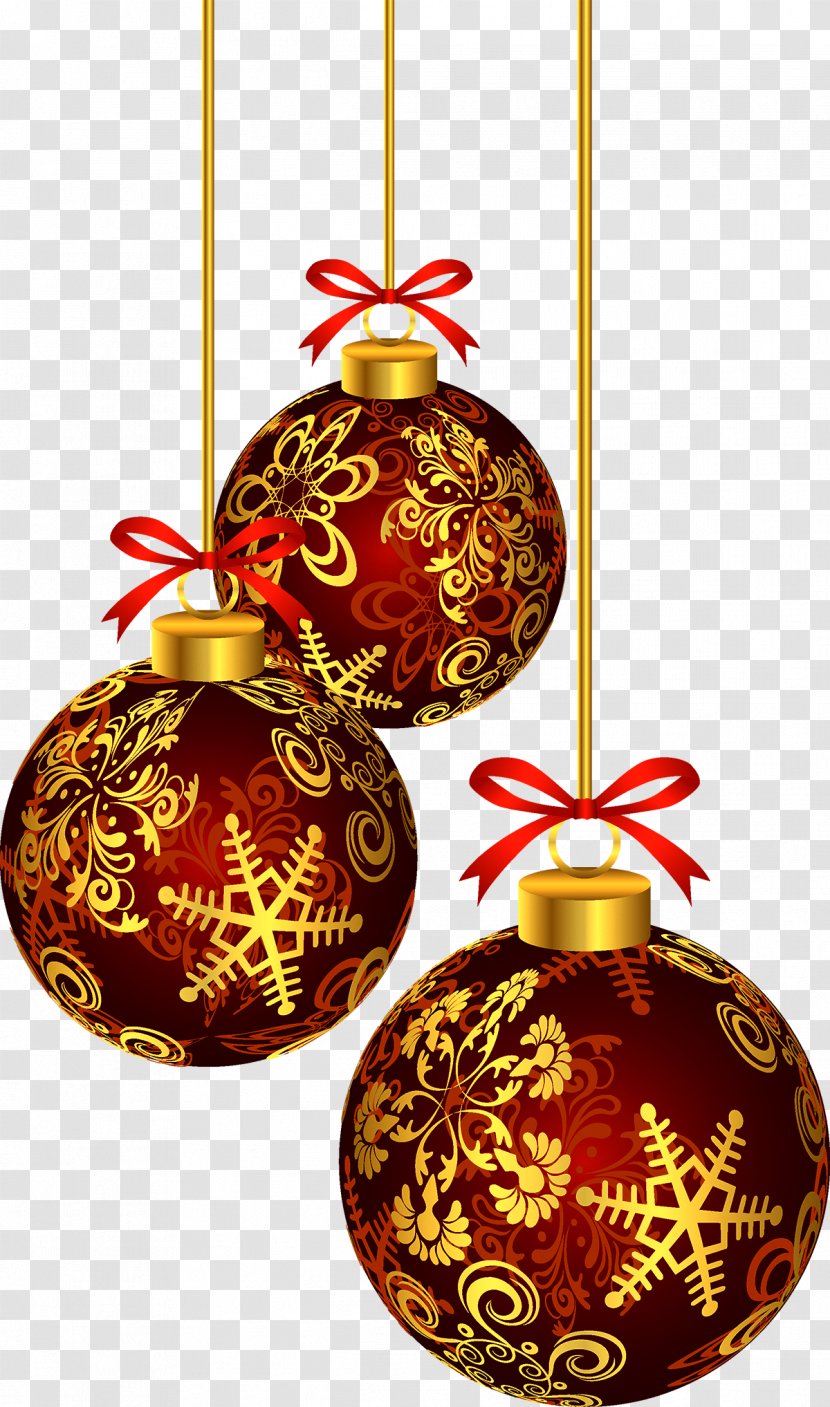 Christmas Ornament Clip Art - Decoration - Balls Transparent PNG