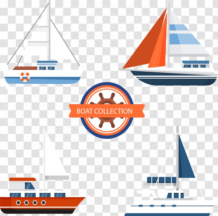 Sail Watercraft - Point - Four Types Of Sailing Transparent PNG