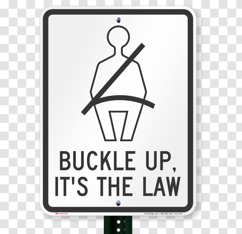 Car Seat Belt Buckle Safety - Symbol - Up Transparent PNG