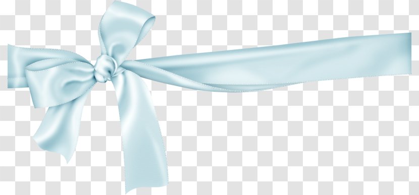 Ribbon Necktie Knot - Aqua Transparent PNG