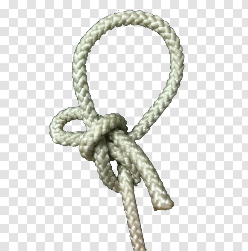 Rope Bowline On A Bight Knot - Hardware Accessory Transparent PNG