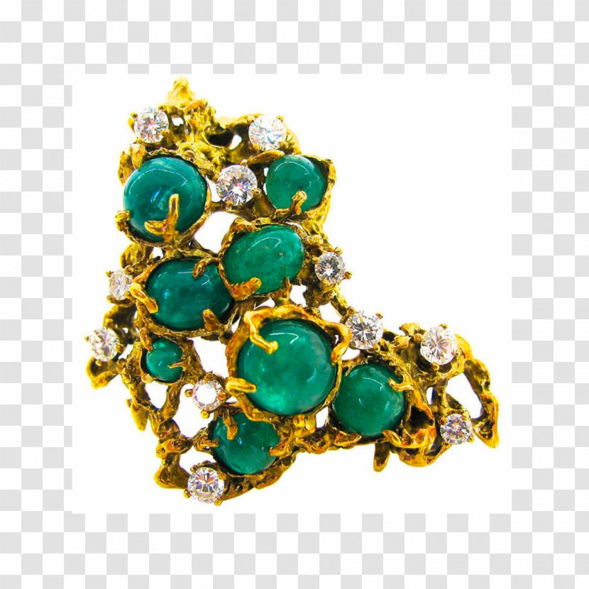 Emerald Brooch Jewellery Charms & Pendants Ring - Diamond - KING ARTHUR Transparent PNG