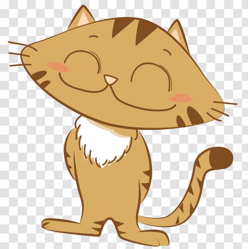 Whiskers Cat Clip Art Snout Computer Mouse - Fictional Character - Flower Transparent PNG