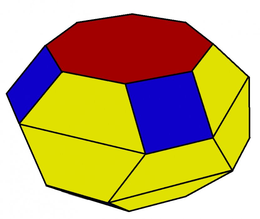 Truncated Square Antiprism Truncation Face - Gyroelongated Bipyramid Transparent PNG