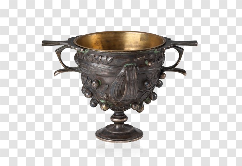 Boscoreale Treasure Buccellati Cup Beaker - Serveware - Silver Transparent PNG
