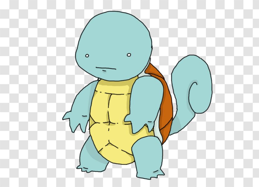 Squirtle Pokémon Turtle Drawing Character - Flower - Pokemon Transparent PNG