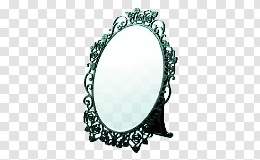 Mirror Image Android Magnifying Glass - Oval Transparent PNG