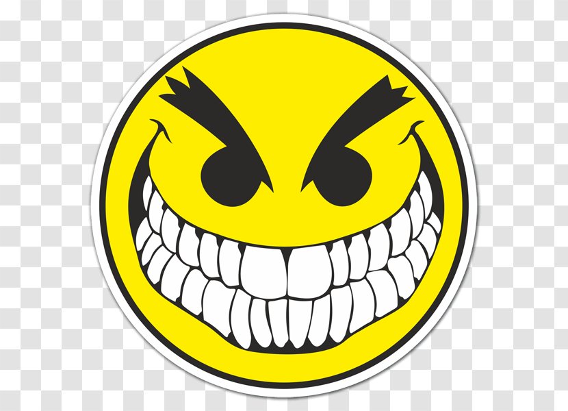 Sticker Decal Smiley Label Polyvinyl Chloride - Bad Transparent PNG