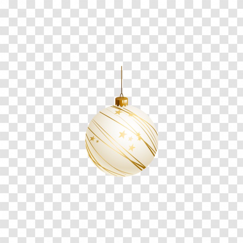 White Christmas Golden Ball - Tmall - Poster Transparent PNG