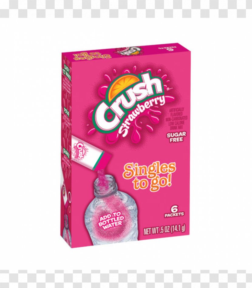 Drink Mix Fizzy Drinks Carbonated Punch Crush - Grape Transparent PNG