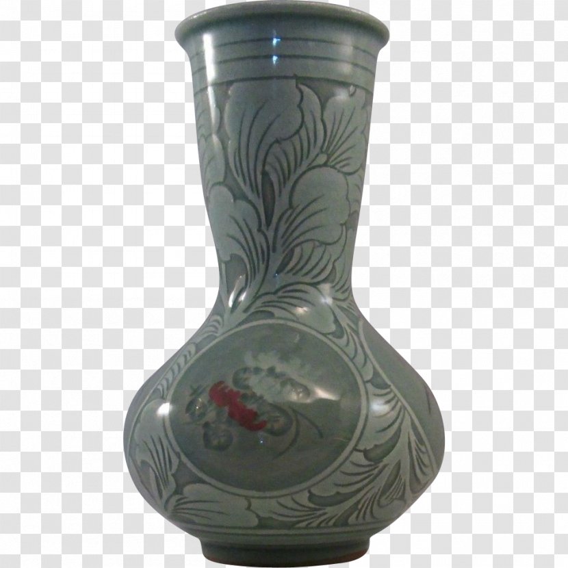 Goryeo Celadon Vase Korea Pottery - Earthenware - Retro Creative Transparent PNG