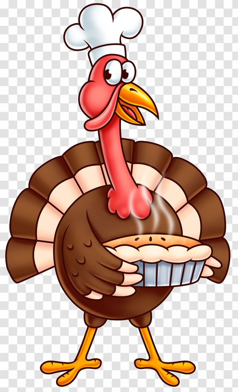 Turkey Thanksgiving Dinner Clip Art - Galliformes - Clipart Image Transparent PNG