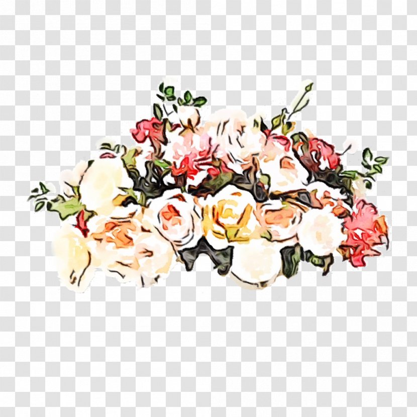 Garden Roses Cut Flowers Floral Design - Floristry - Flower Transparent PNG