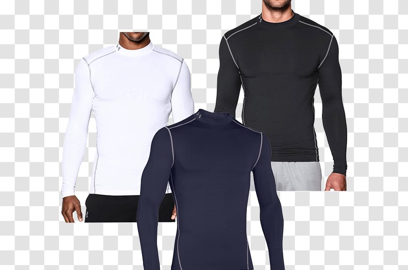 Sleeve Under Armour Coldgear Twist Compression Mens Long Shirt - Exercise - Taylormade Golf Balls 55 Transparent PNG