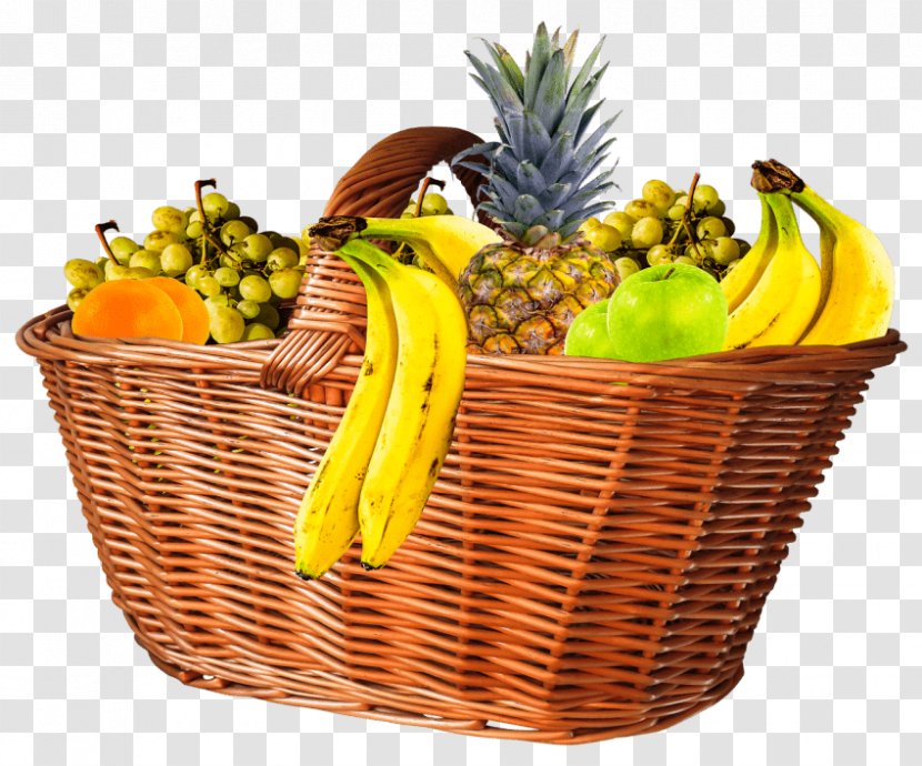 Clip Art Fruit Image Food - Gift Baskets - Basket Transparent PNG